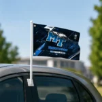 Middle Tennessee Blue Raiders House Flag Customized Speed Slashes Blue Best Selling