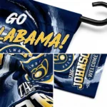 Milwaukee Brewers Garden Flag Custom Swirl Vortex Navy Blue Best Selling