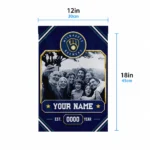 milwaukee-brewers-garden-flag-customized-photo-frame-navy-blue-best-selling.webp