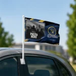 Milwaukee Brewers House Flag Customized Framed Photo Navy Blue Black Best Selling
