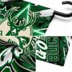 Milwaukee Bucks Garden Flag Custom Glowing Star Green Best Selling