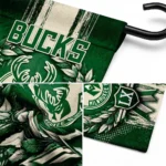 Milwaukee Bucks Garden Flag Customized Laurel Wreath Green Best Selling