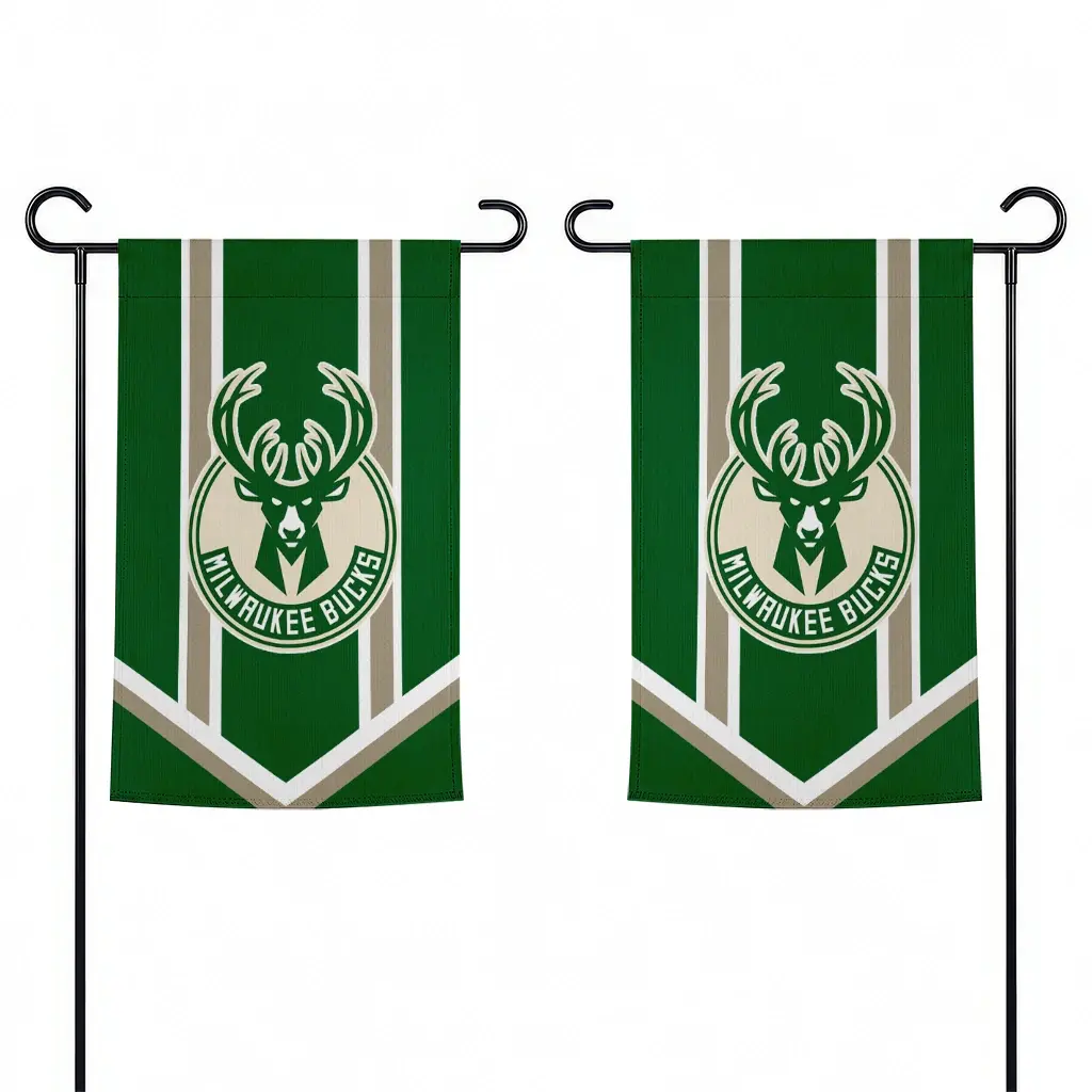 Milwaukee Bucks Garden Flag Personalized Chevron Stripes Green Fashion Forward Milwaukee Bucks Garden Flag Personalized Chevron Stripes Green Fashion Forward