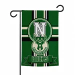 Milwaukee Bucks Garden Flag Personalized Circle Medallion Green Best Selling