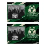 Milwaukee Bucks House Flag Customized Framed Photo Green Black Best Selling