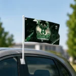 Milwaukee Bucks House Flag Customized Speed Slashes Green Best Selling