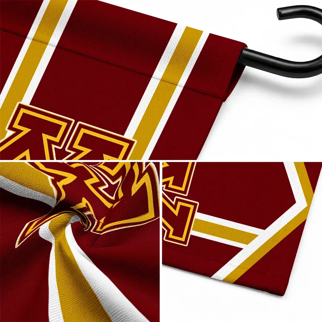 Minnesota Golden Gophers Garden Flag Custom Chevron Stripes Maroon Latest Model Minnesota Golden Gophers Garden Flag Custom Chevron Stripes Maroon Latest Model