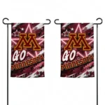 Minnesota Golden Gophers Garden Flag Customized Glowing Star Maroon Best Selling