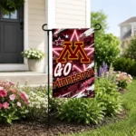 Minnesota Golden Gophers Garden Flag Customized Glowing Star Maroon Best Selling