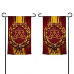Minnesota Golden Gophers Garden Flag Personalized Laurel Wreath Maroon Best Selling