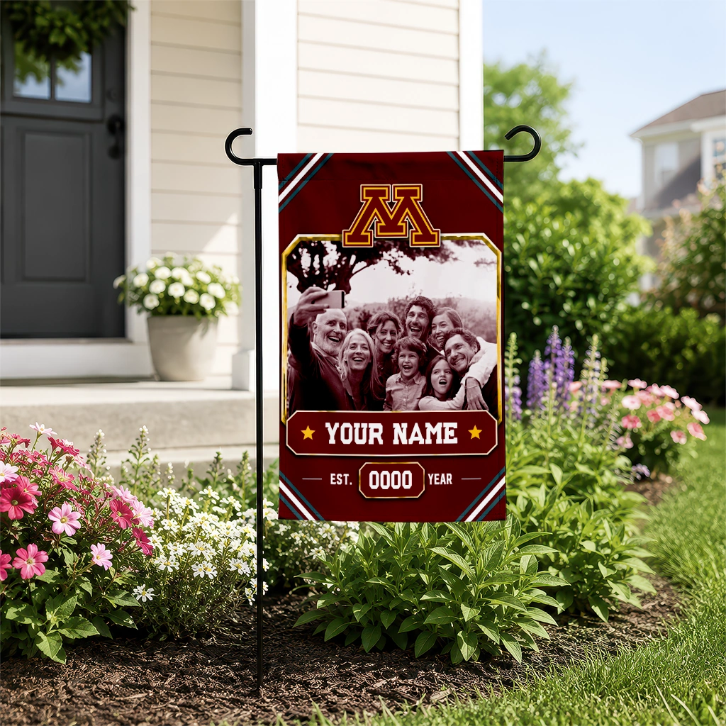 minnesota-golden-gophers-garden-flag-personalized-photo-frame-maroon-new-arrival.webp