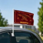 Minnesota Golden Gophers House Flag Custom Ornate Border Maroon Best Selling