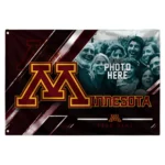 Minnesota Golden Gophers House Flag Customized Diagonal Stripes Maroon Best Selling