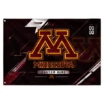 Minnesota Golden Gophers House Flag Personalized Speed Slashes Maroon Best Selling