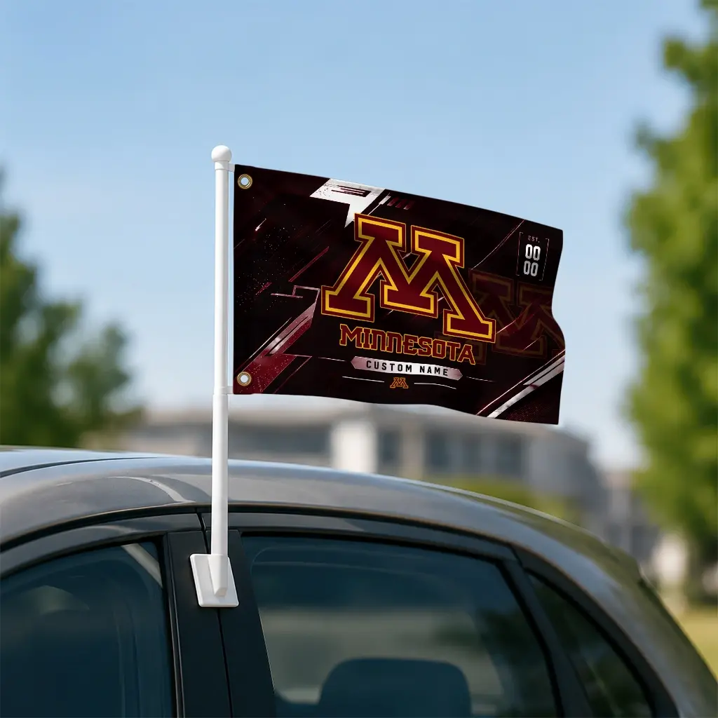 Minnesota Golden Gophers House Flag Personalized Speed Slashes Maroon Latest Model Minnesota Golden Gophers House Flag Personalized Speed Slashes Maroon Latest Model