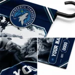 Minnesota Timberwolves Garden Flag Personalized Photo Frame Midnight Blue Best Selling