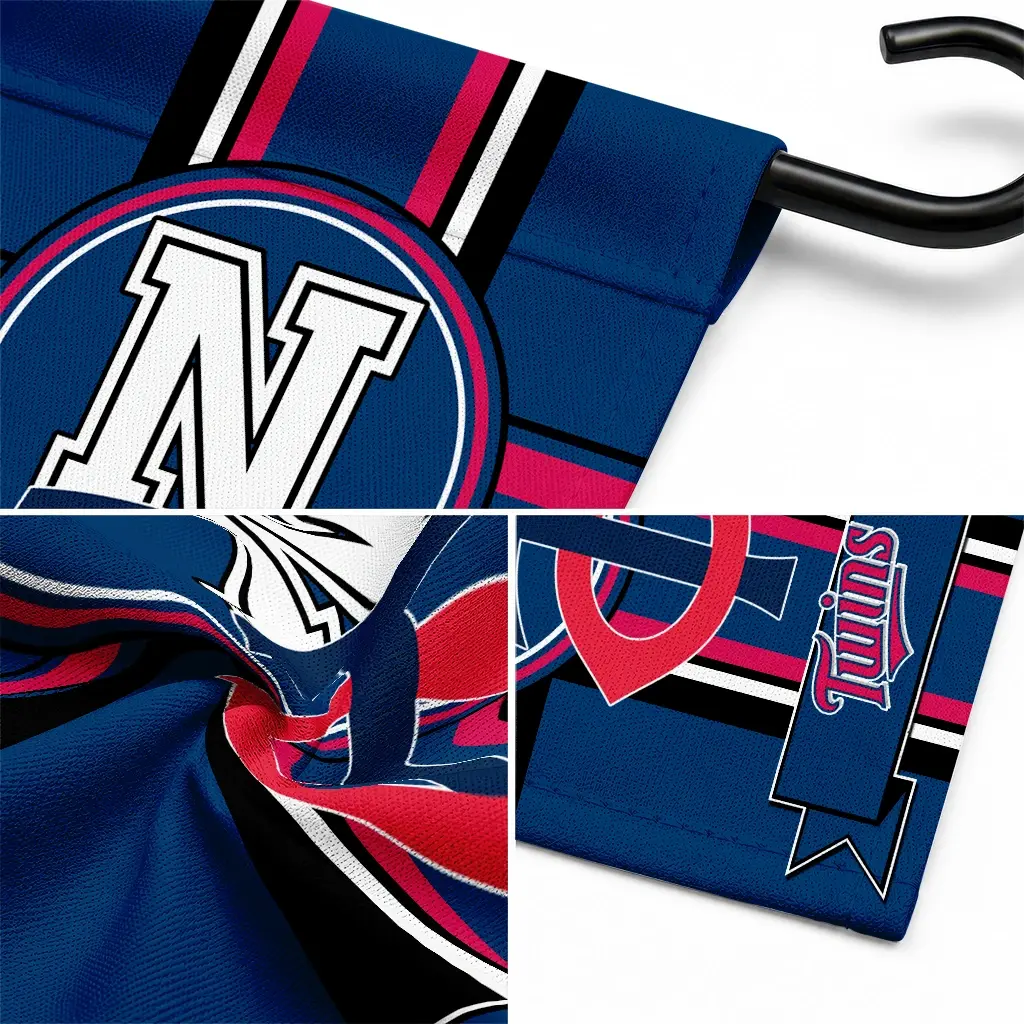 Minnesota Twins Garden Flag Custom Circle Medallion Navy Latest Model Minnesota Twins Garden Flag Custom Circle Medallion Navy Latest Model