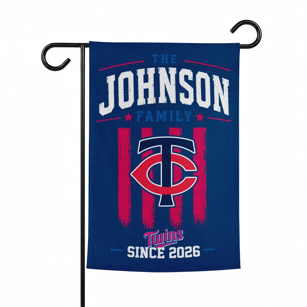 Minnesota Twins Garden Flag Personalized Distressed Stripes Navy Best Selling Minnesota Twins Garden Flag Personalized Distressed Stripes Navy Best Selling