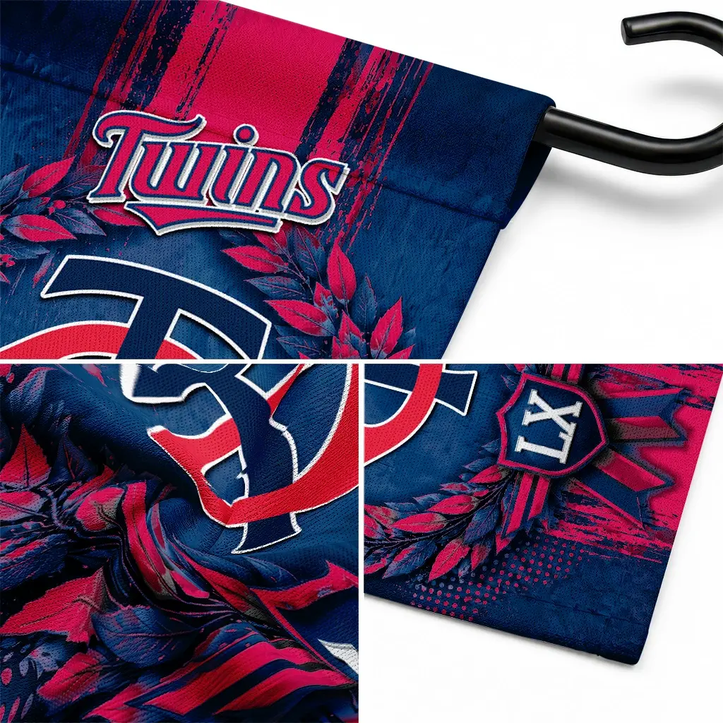 Minnesota Twins Garden Flag Personalized Laurel Wreath Navy Latest Model Minnesota Twins Garden Flag Personalized Laurel Wreath Navy Latest Model