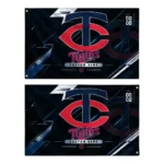 Minnesota Twins House Flag Personalized Speed Slashes Navy Best Selling