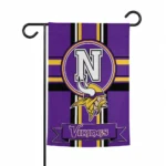 Minnesota Vikings Garden Flag Customized Circle Medallion Purple Best Selling