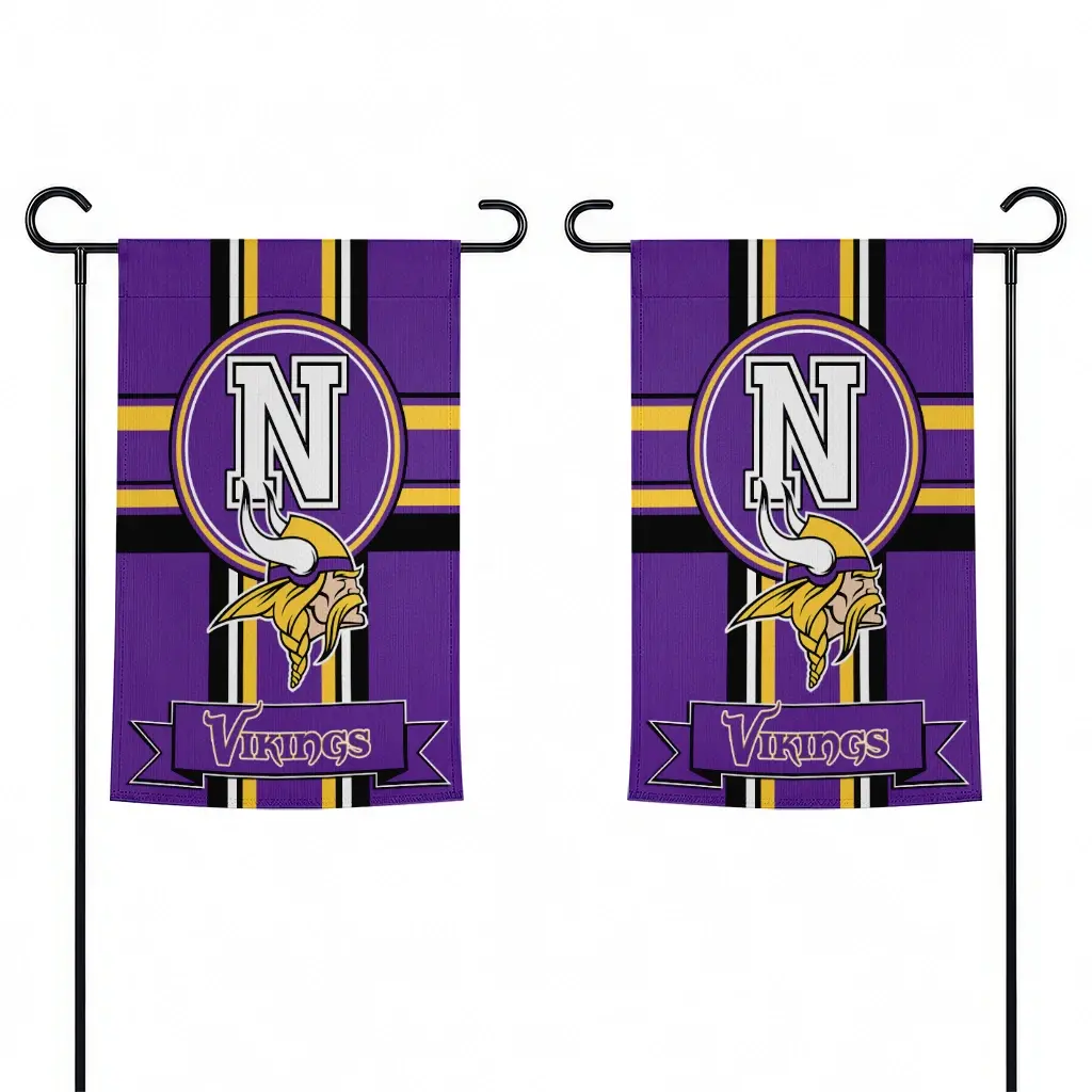 Minnesota Vikings Garden Flag Customized Circle Medallion Purple Fashion Forward Minnesota Vikings Garden Flag Customized Circle Medallion Purple Fashion Forward