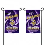 Minnesota Vikings Garden Flag Personalized Swirl Vortex Purple Best Selling