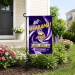 Minnesota Vikings Garden Flag Personalized Swirl Vortex Purple Best Selling
