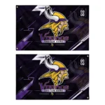 Minnesota Vikings House Flag Custom Speed Slashes Purple Best Selling
