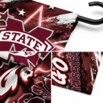 Mississippi State Bulldogs Garden Flag Customized Glowing Star Maroon Best Selling