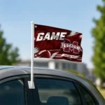 Mississippi State Bulldogs House Flag Customized Action Streaks Maroon Best Selling