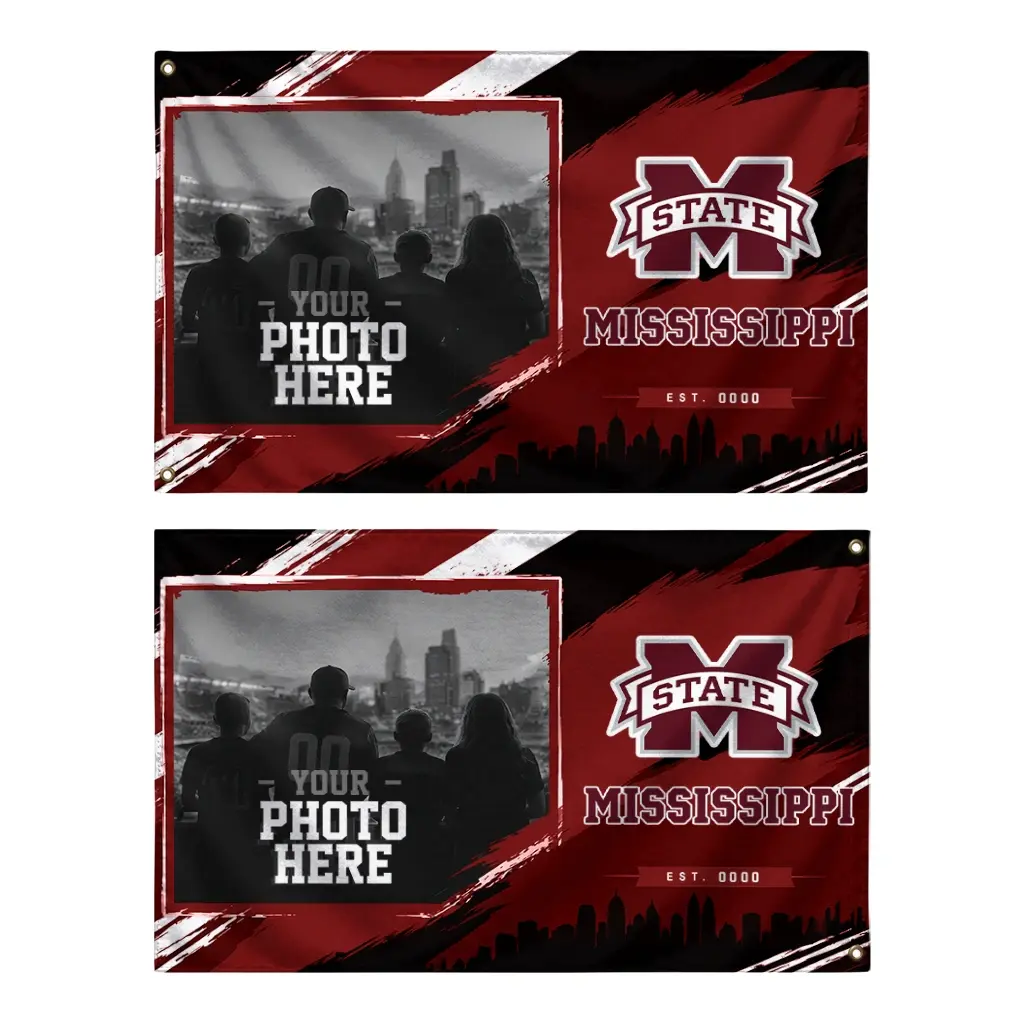 Mississippi State Bulldogs House Flag Personalized Framed Photo Maroon Black Fashion Forward Mississippi State Bulldogs House Flag Personalized Framed Photo Maroon Black Fashion Forward