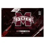 Mississippi State Bulldogs House Flag Personalized Speed Slashes Maroon Best Selling