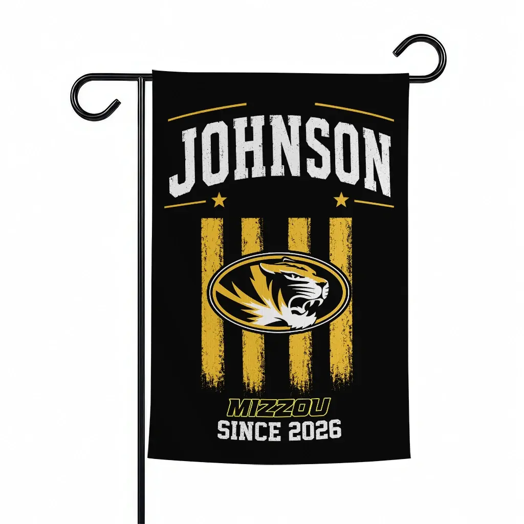 Missouri Tigers Garden Flag Custom Distressed Stripes Black Best Selling Missouri Tigers Garden Flag Custom Distressed Stripes Black Best Selling