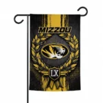 Missouri Tigers Garden Flag Custom Laurel Wreath Black Best Selling