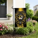 Missouri Tigers Garden Flag Custom Laurel Wreath Black Best Selling