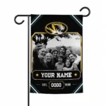 Missouri Tigers Garden Flag - Custom Photo Frame Black