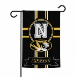 Missouri Tigers Garden Flag Customized Circle Medallion Black Best Selling