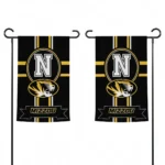 Missouri Tigers Garden Flag Customized Circle Medallion Black Best Selling