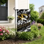 Missouri Tigers Garden Flag Personalized Glowing Star Black Best Selling