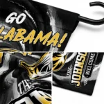 Missouri Tigers Garden Flag Personalized Swirl Vortex Black Best Selling