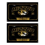 Missouri Tigers House Flag Customized Ornate Border Black Best Selling