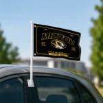 Missouri Tigers House Flag Customized Ornate Border Black Best Selling