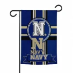 Navy Midshipmen Garden Flag Custom Circle Medallion Blue Best Selling