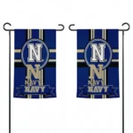 Navy Midshipmen Garden Flag Custom Circle Medallion Blue Best Selling