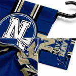 Navy Midshipmen Garden Flag Custom Circle Medallion Blue Best Selling