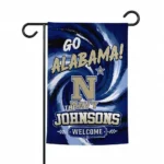 Navy Midshipmen Garden Flag Customized Swirl Vortex Blue Best Selling