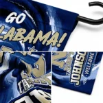 Navy Midshipmen Garden Flag Customized Swirl Vortex Blue Best Selling