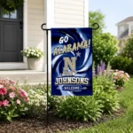 Navy Midshipmen Garden Flag Customized Swirl Vortex Blue Best Selling