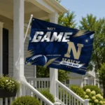 Navy Midshipmen House Flag Customized Action Streaks Blue Best Selling